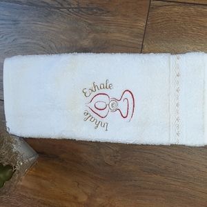 Gym/Workout/Yoga embroidered towel